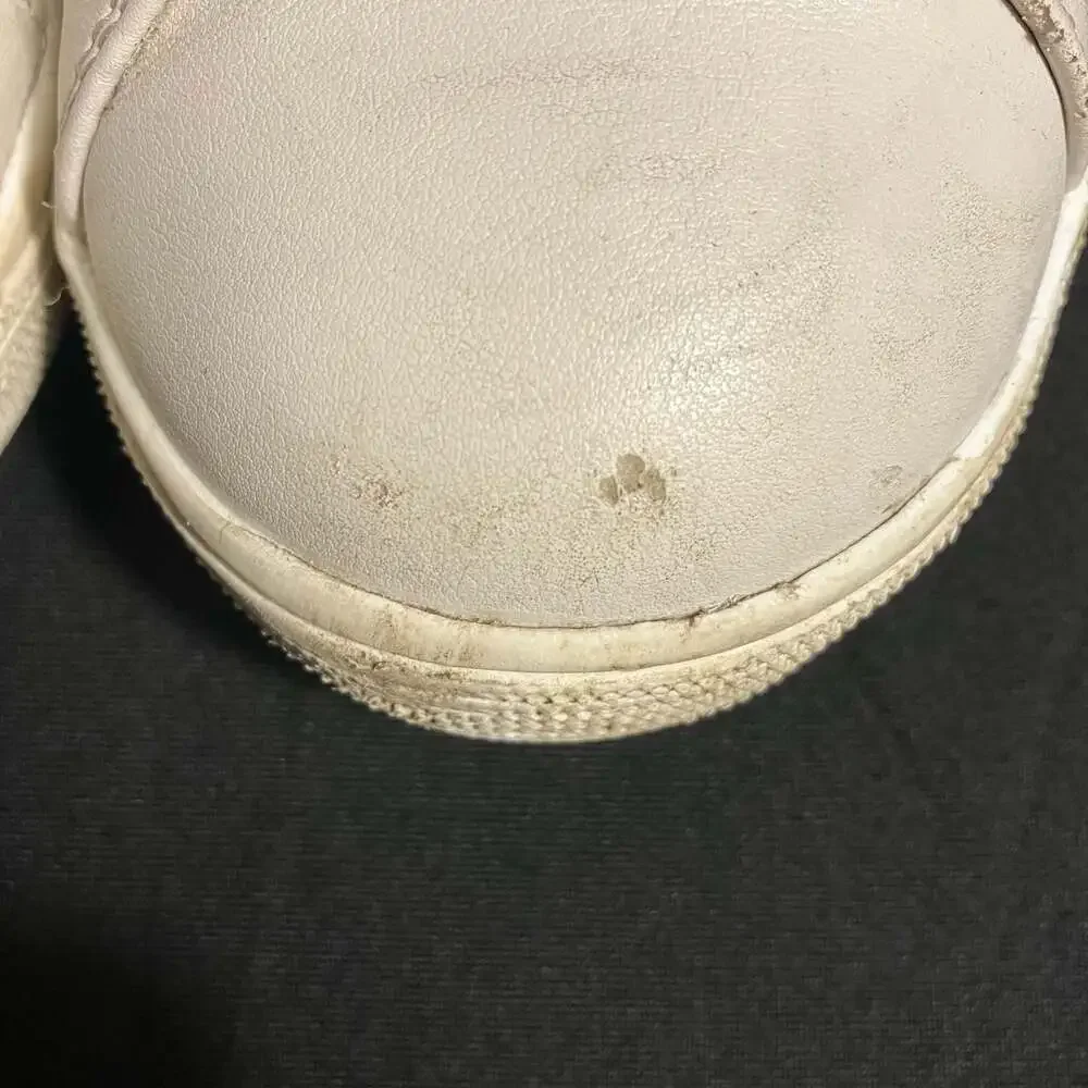 Michael Kors Girls White and Gold Logo Detail Sneakers kids size 13
